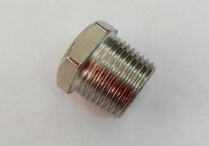 Hexagonal Plug solid Male Thread 1/4" 9100882 