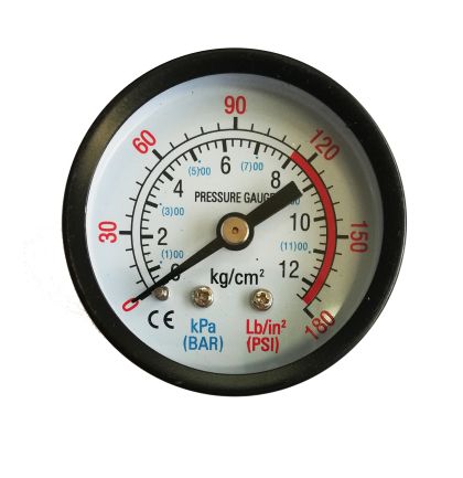 Ø 50 mm Pressure Gauge with rear joint 