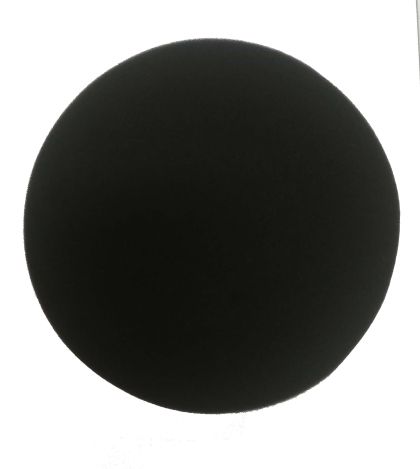 6" (Ø150мм)  Foam pads black