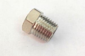 Hexagonal Plug solid Male Thread 1/4" 9100880