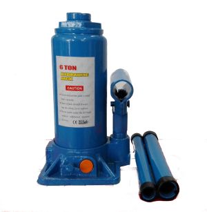 Hydraulic bottle jack with safety valve 6 t