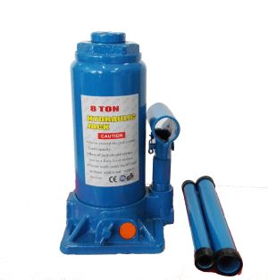 Hydraulic bottle jack with safety valve 8 t