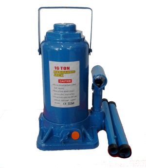 Hydraulic bottle jack with safety valve 16 t