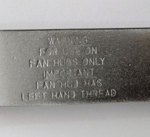 32 mm Viscous fan hub spanner, 058-6227