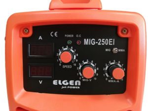 250A Inverter welding machine IGBT MIG/MAG and MMA Elgen Jet Power -  MIG-250EI 