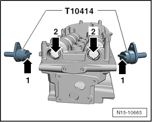 Three-cylinder 1.2L VAG enginesTiming locking tool set, 50332
