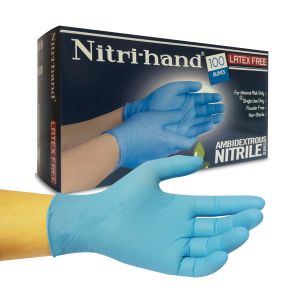 100 бр. Нитрилни ръкавици за еднократна употреба NITRI HAND