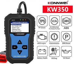 VAG Скенер за цялостна  автодиагностика OBDII / EOBD Konnwei KW350 