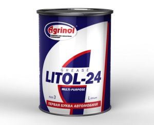 Многофункционална водоустойчива литиева грес - LITOL-24, 0.800 кг