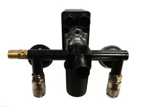 Аir compressor pressure valve switch manifold relief gauges regulator set, 513053