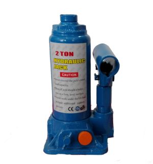 Hydraulic bottle jack with safety valve 2 t