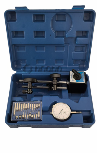 Σετ Μαγνητικής Βάσης με Ρολόι Μέτρησης (Dial Indicator), 51396