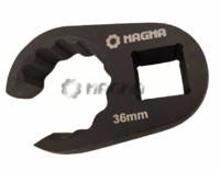 3/4" Dr. 36mm 12-Point Crowfoot Spanner Wrench, 51353