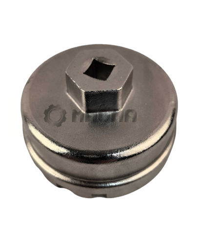 Aluminium Oil Filter Wrench Cup for Toyota & Lexus 64.5mm x 14 Flutes (4 Slots) - MG51463