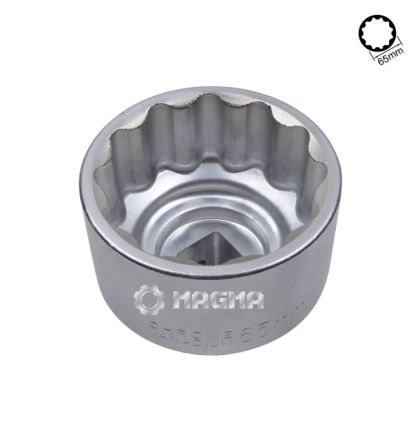 Καρυδάκι 65 mm 3/4"Δρ. 12-πτ. Flank, 50469