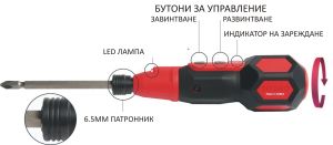 3.6 V Hybro Cordless screwdriver