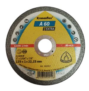 Metal cutting disc 125x1x22.23mm A60 EXTRA  