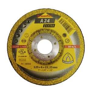 Metal Cutting disc  125x6x22.23mm  A24 EXTRA