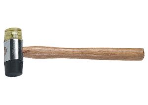 Combined head hammer with wood handle, 108305