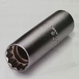 14mm 3/8"Dr. 12-pt. Spark plug socket, 0402534101