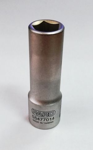 1/2"Dr. Pentagon deep socket 14 mm, S5477014