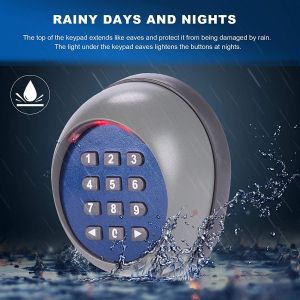 Security Wireless Automatic Entry Gate Keypad Remote Operator Panel Control for Sliding Gate Opener Motor 