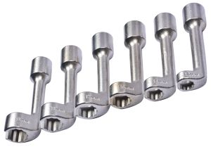 6 Pcs Diesel Injector Line Socket Wrench Set, 50471