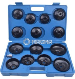 15 τεμάχια Τύπος κυπέλλου εργαλείο φίλτρου λαδιού, 50037