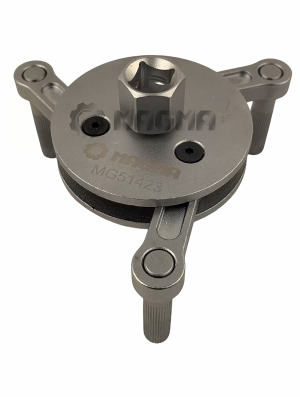 80-120 mm Ενισχυμένος Κλειδί Φίλτρου Λαδιού με 3 Μπράτσα, 51423