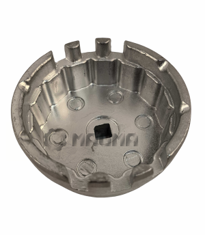 Aluminium Oil Filter Wrench Cup for Toyota & Lexus 64.5mm x 14 Flutes (6 Slots) - MG51464