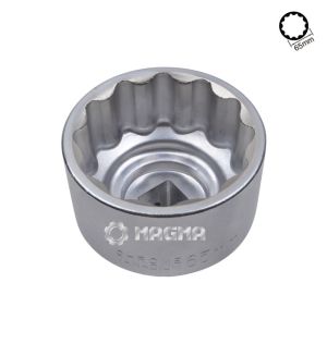 65 mm 3/4"Dr. 12-pt. Flank socket, 50469